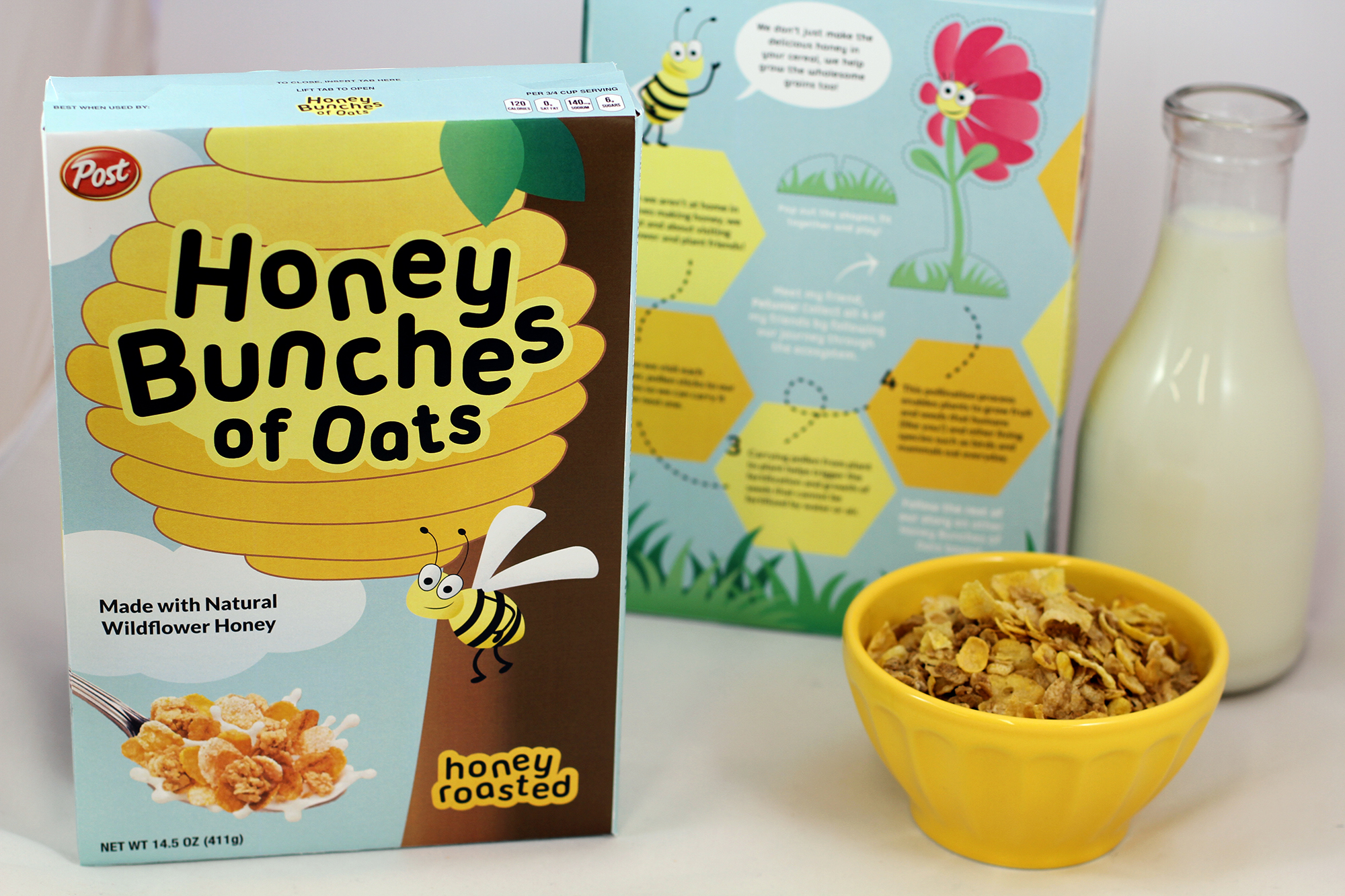 Honey Bunches of Oats redesign