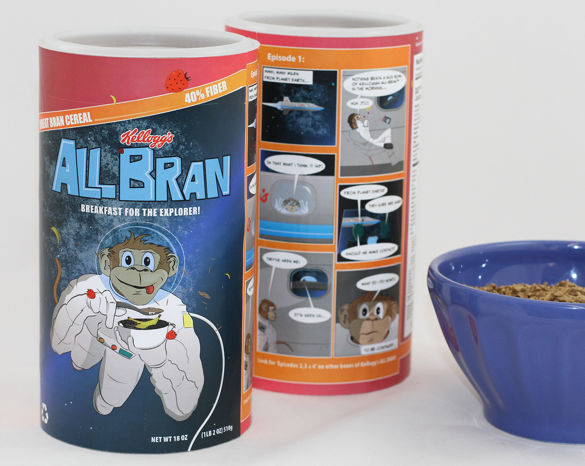 Kellogg's All Bran redesign