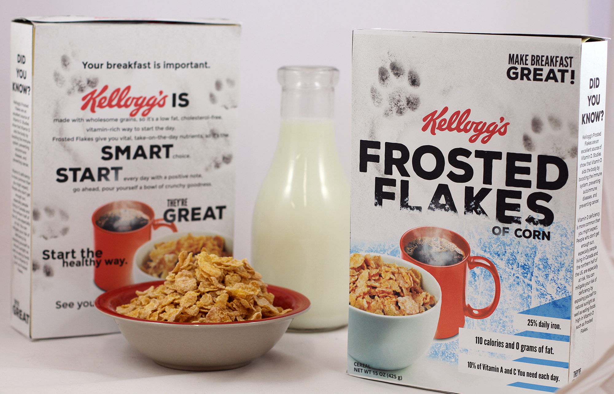 Kellogg’s Frosted Flakes redesign