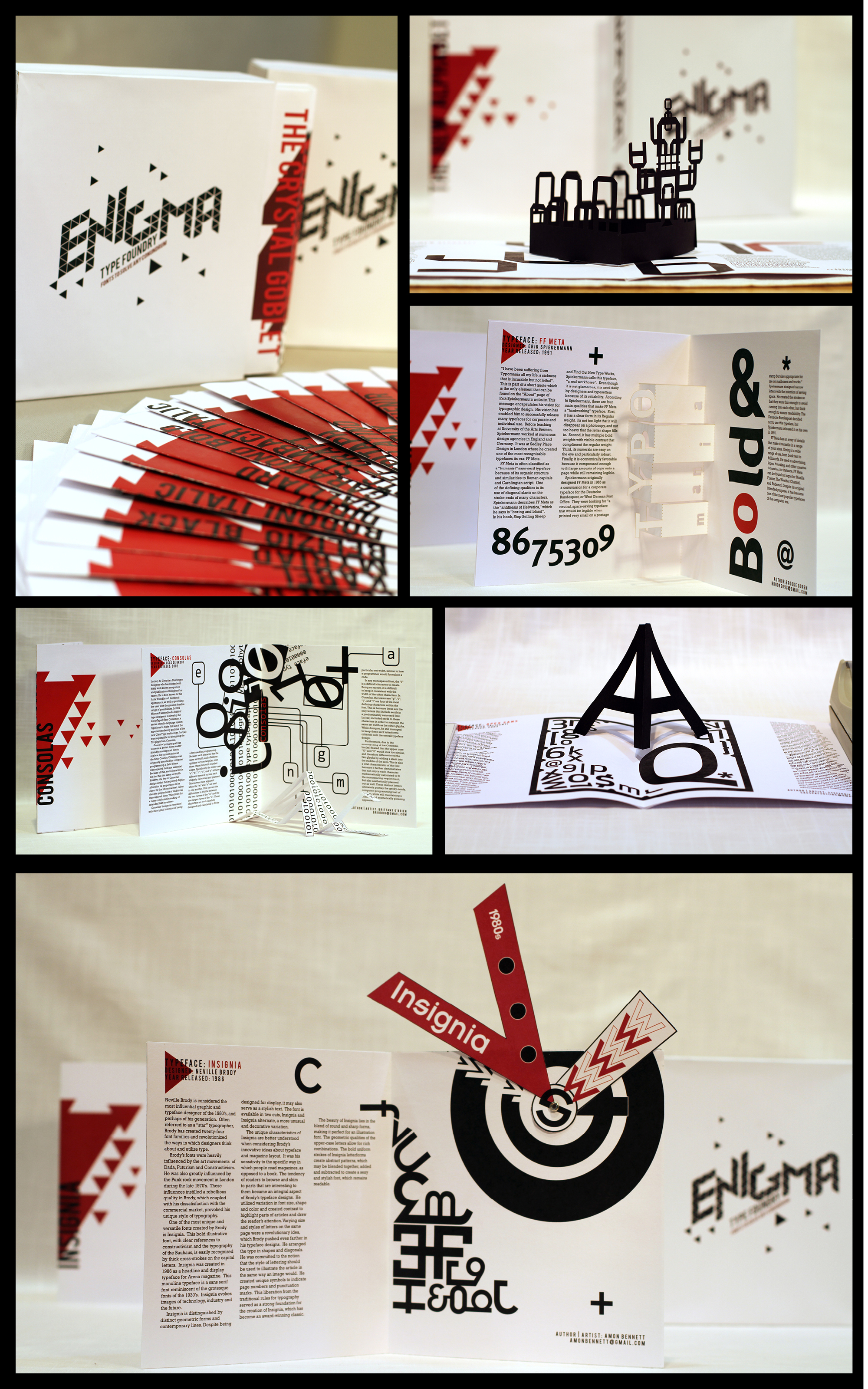 Enigma magalog design